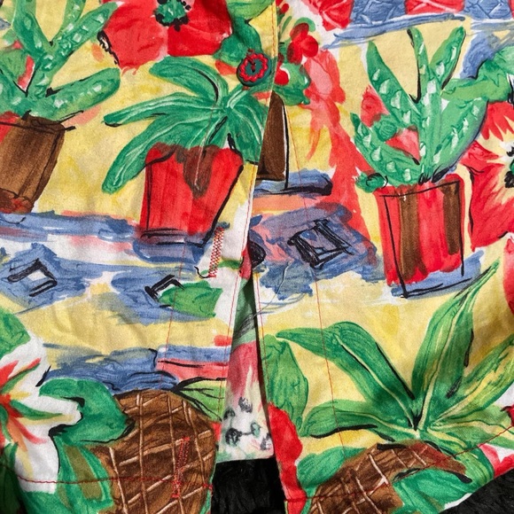 Vintage Floral Print Women's Skirt - Picture 3 of 3